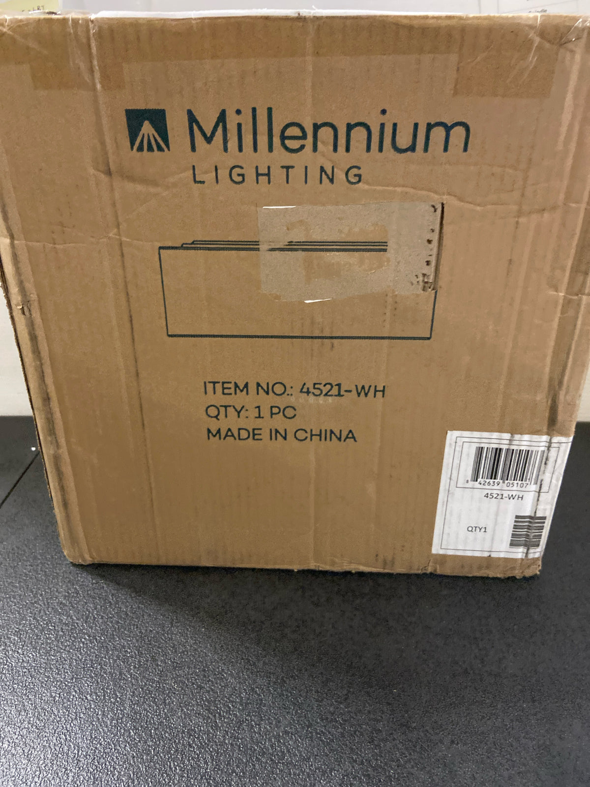 Millennium Lighting 4521-WH Rosata 13" Wide Flush Mount Drum Ceiling Fixture - White