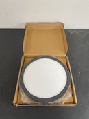 Maxim 58714WTBZ Wafer 9" Wide Disc LED Panel - 3000K - 2100 Lumens - White / Bronze