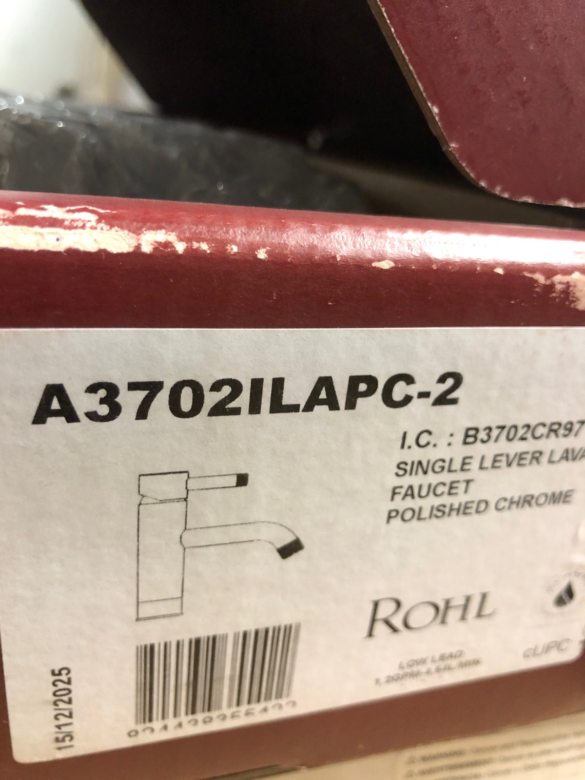 Rohl A3702ILAPC-2 Campo 1.2 GPM Single Hole Bathroom Faucet with Pop-Up Drain Assembly - Polished Chrome