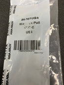 Emtek 86707US4 Warwick 6 Inch Center to Center Handle Cabinet Pull from the Modern Rectangular Collection - Satin Brass