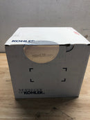 Kohler K-939-G-2MB Purist 1.75 GPM Single Function Shower Head with MasterClean Sprayface and Katalyst Air-Induction Technology - Vibrant Brushed Moderne Brass