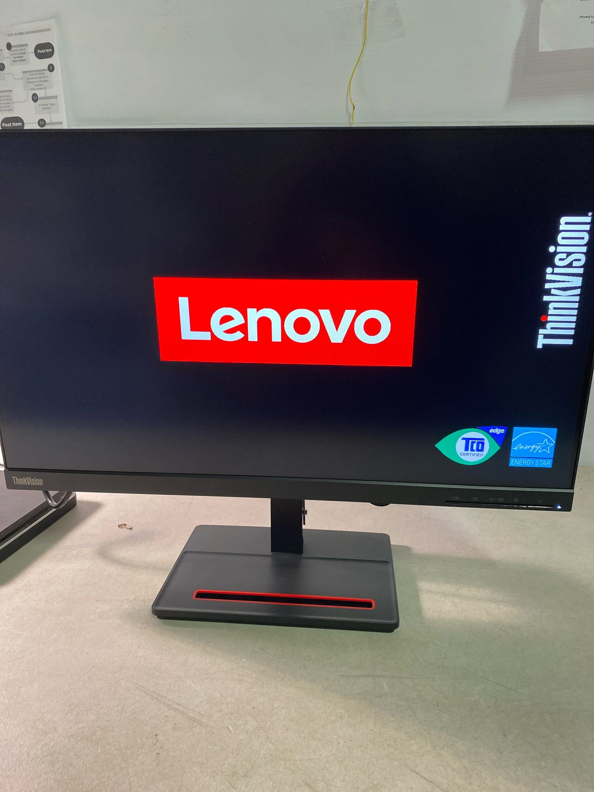 Lenovo ThinkVision S24e-20 23.8" Full HD WLED LCD Monitor - 16:9 - Raven Black