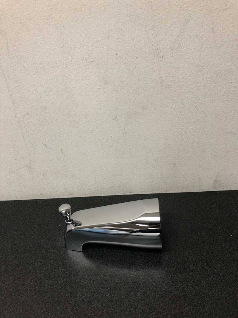 Kohler k-389-CP Classic 4-7/16 Inch Diverter Wall Mounted Tub Spout with NPT Connection - Polished Chrome