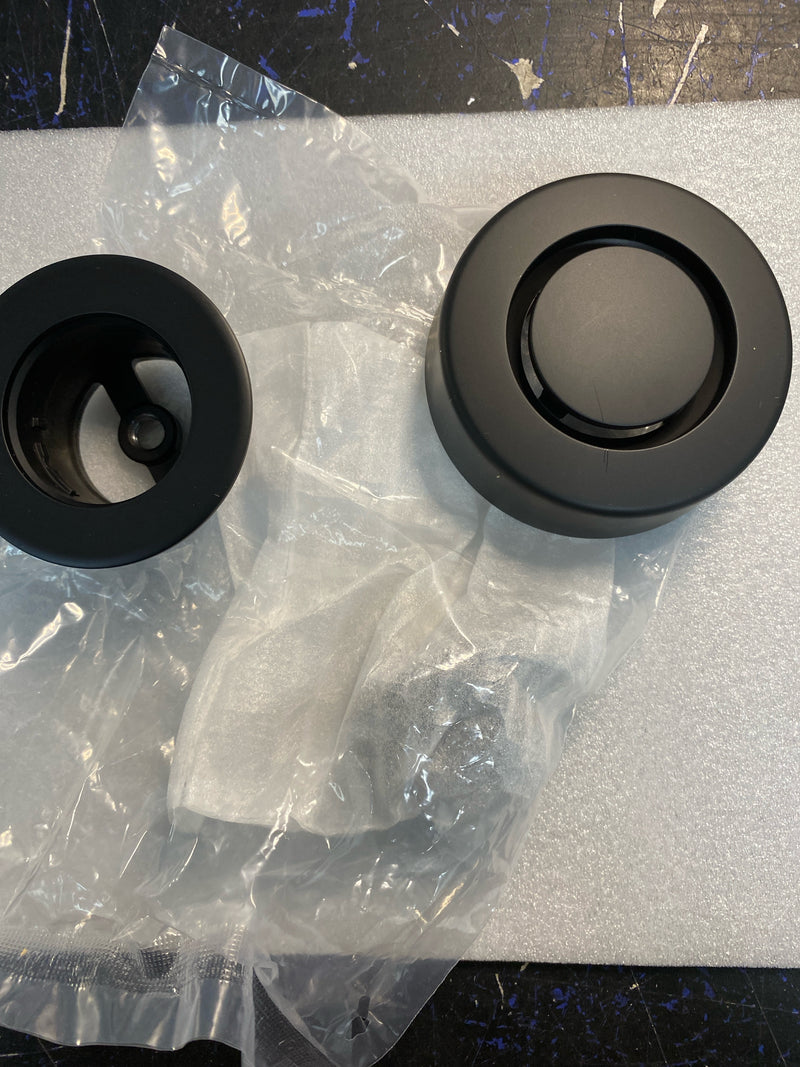 Dearborn K98MBPS True Blue 1-1/2" Tub Drain Kit - with Overflow - Matte Black