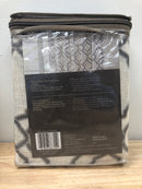 Allen + Roth 95-in Navy Light Filtering Back Tab Single Curtain Panel