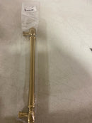 Emtek BTB86343US7 Spindle 12 Inch Center to Center Appliance Pull Set from the Traditional Collection - Back to Back Mounting - French Antique