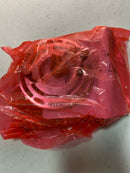 Unbranded 824P-MB Alton 4.75 in. 1-Light Matte Black Shaded Pendant Light with Clear Plus Frosted Glass Shade, No Bulbs Included