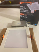 Halo HLB6S099FSE010MWR HLB 6 in. Selectable White Square New Construction/Remodel Canless Recessed Integrated LED Downlight Kit