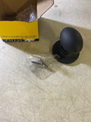 Callan KE1054 Carlyle Single Dummy Door Knob - Black