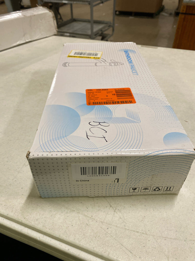 Bwe A-96556H-N Waterfall Single Hole Single-Handle Vessel Bathroom Faucet With Pop-up Drain Assembly in Brushed Nickel