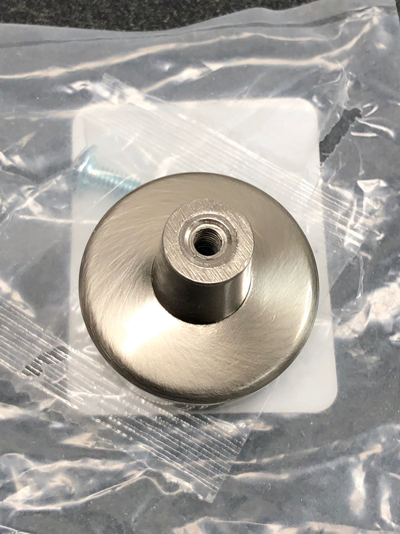 Liberty Hardware P34942-SN-C Soft Modern 1-3/8 Inch Mushroom Cabinet Knob - Satin Nickel