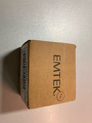 Emtek 2135US19 Square Tubular 2-1/2" Privacy Pocket Door Lock - Flat Black