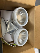 Commercial electric SPTM2-2802 28-Watt 1100 Lumen CE Line Voltage White LED Landscape Flood Light Dual Spot Light