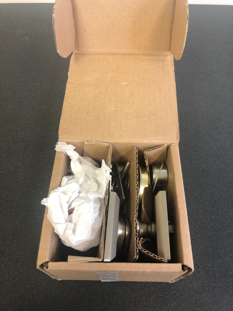 Baldwin Rustic Square Standard C Keyway Single Cylinder Keyed Entry Deadbolt