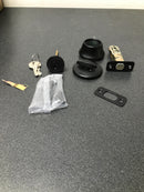 Kwikset 660-514S.DS 660 Series Deadbolt Single Cylinder Deadbolt with Smartkey - Matte Black