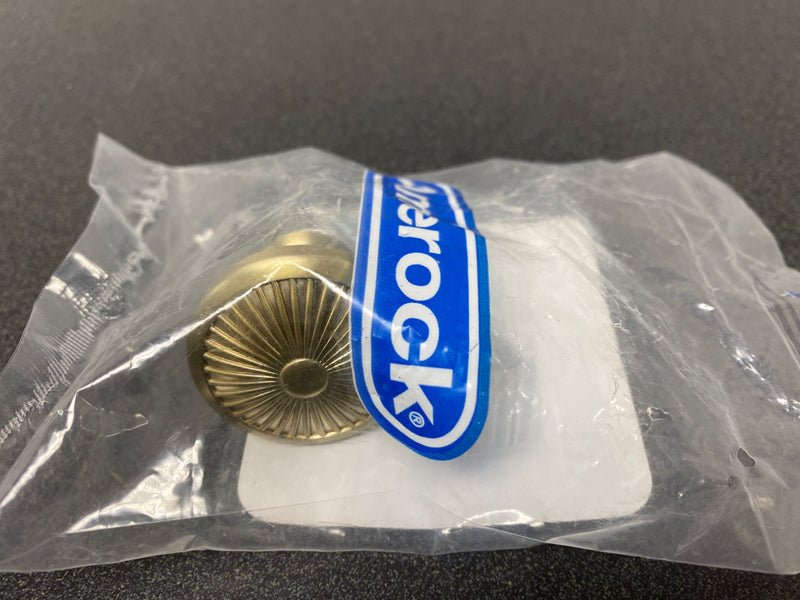 Amerock BP36613BBZ Crawford 1-3/8 Inch Mushroom Cabinet Knob - Golden Champagne