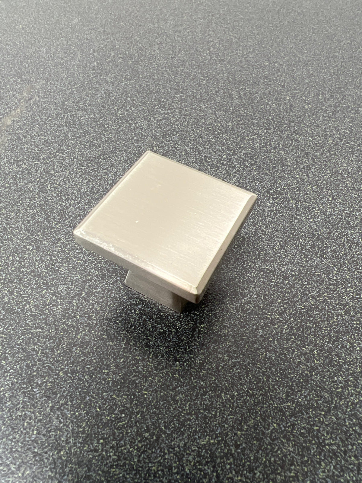 Emtek 86319US15 Contemporary 1-1/4 Inch Square Cabinet Knob - Satin Nickel