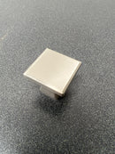 Emtek 86319US15 Contemporary 1-1/4 Inch Square Cabinet Knob - Satin Nickel