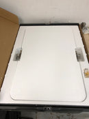 Kohler K-34969-SN Castia by Studio McGee 19-1/2" W x 29-1/2" H Transitional Rectangular Metal Frameless Bathroom Wall Mirror - Vibrant Polished Nickel