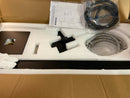 DreamLine FTLV3809X09 Levantine Floor Mounted Tub Filler with Built-In Diverter - Includes Hand Shower - Matte Black
