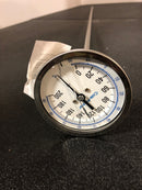 Digi-Sense Soil Thermometer, 48" L x 0.25" Dia, 0-2 surface lens cracked