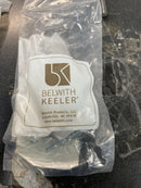 Belwith Keeler B055550-OBH Studio 3" Center to Center Solid Brass Square Cabinet Handle / Drawer Pull - Oil-Rubbed Bronze Highlighted