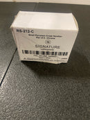 Signature Hardware 106344 Small Porcelain Cross Handles - Pair of 2