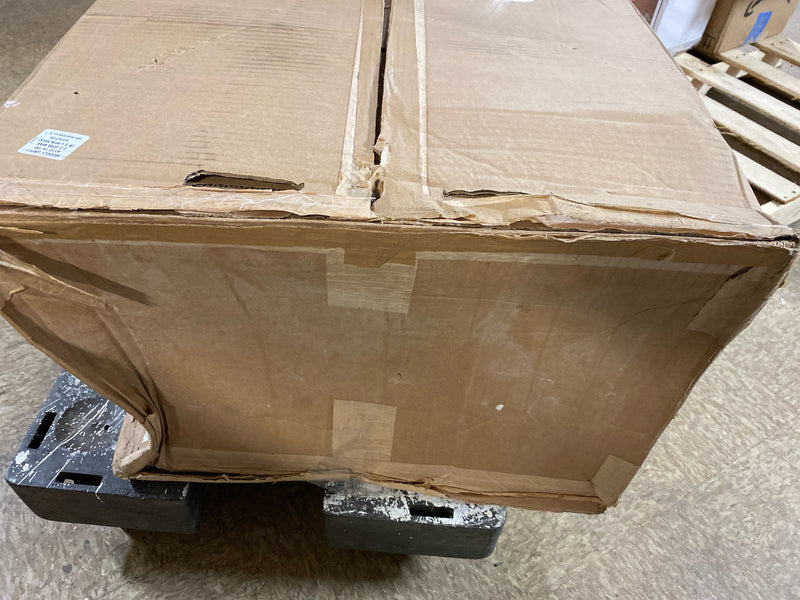 Zenna Home Utility Sink for Laundry Room and Garage, Freestanding Laundry Sink for Garage or Kitchen, Indoor & Outdoor Utility Tub with Pull-Out Faucet, Towel Bar, 24" W x 24" D x 36.75" H, White