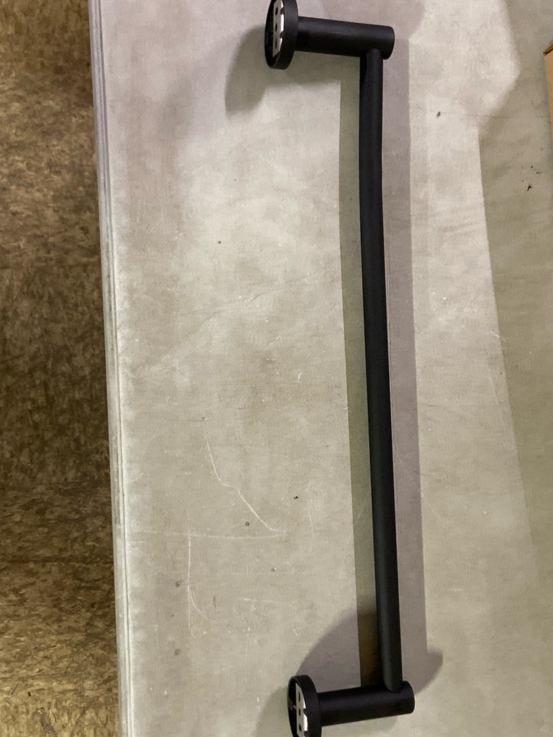 Symmons 353TB-18-MB Dia 18 in. Wall-Mounted Towel Bar in Matte Black