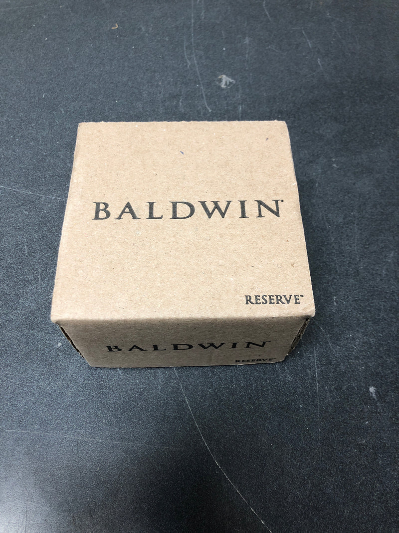 Baldwin DCTRD150 Traditional Round Standard C Keyway Double Cylinder Keyed Entry Deadbolt - Satin Nickel