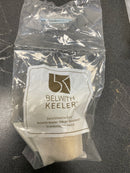 Belwith-Keeler B077038MB-BGB Firenze Collection Knob, 1-1/4 Inch Diameter, Black Marble with Brushed Golden Brass