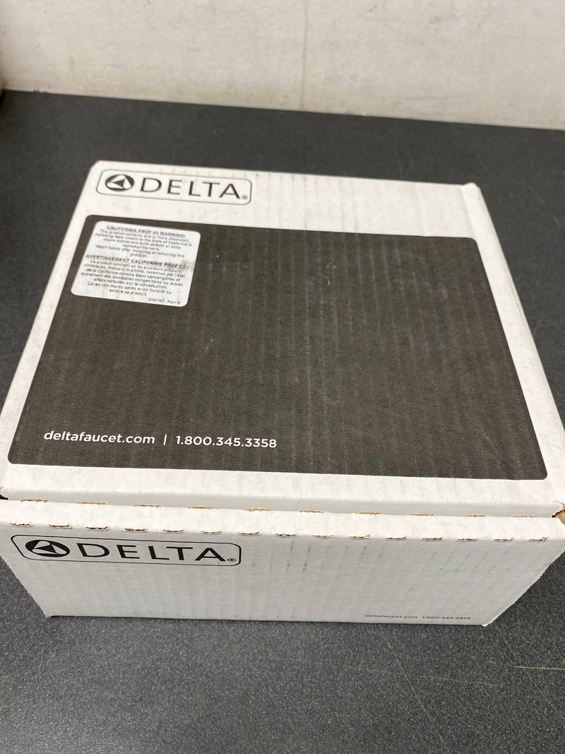 Delta T13H102 Single Handle Shower Valve Trim Less Shower Head with Metal Lever Handle from the Commercial Series - Chrome