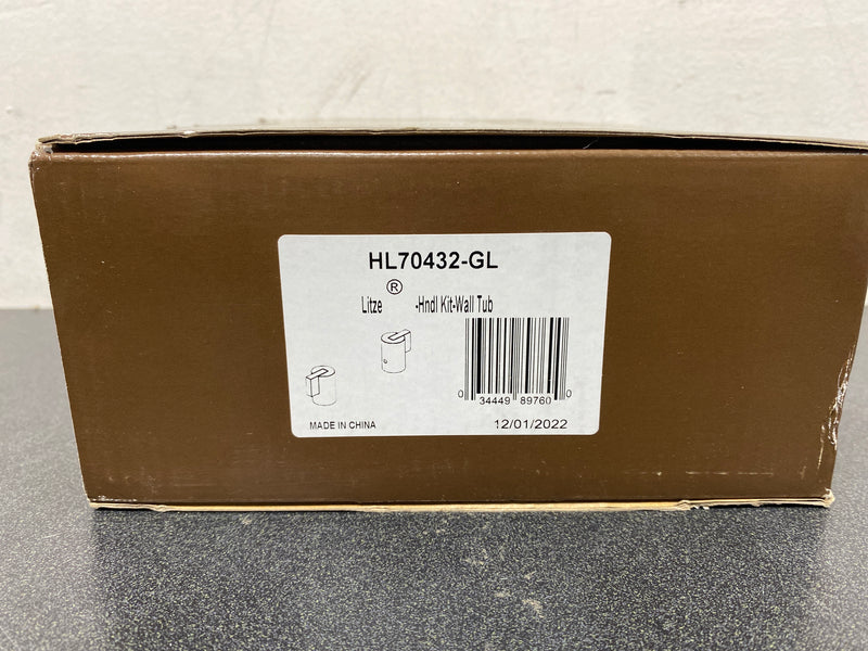 Brizo HL70432-GL Litze Handle Kit for Two Handle Wall Mount Tub Filler - Lever - Luxe Gold