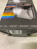 Mini Wall Pack Light with 3000 Lumens, Adjustable White, Dusk to Dawn Sensor