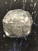 Sharkbite UR23036J4 Max 1/2 in. Push-to-Connect x 3/8 in. OD Compression Chrome-Plated Brass Quarter-Turn Angle Stop Valve (4-Pack)