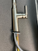 Graff G-4335-LM57L-BNi Harley 1.8 GPM Single Hole Pull Down Kitchen Faucet - Brushed Nickel