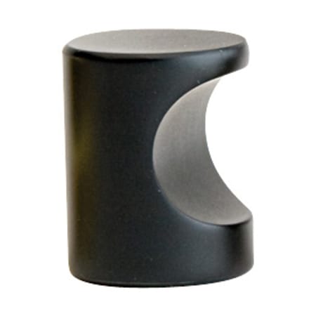 Emtek 86151US19 Contemporary 1 Inch Cylindrical Cabinet Knob - Flat Black