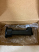 Moen Greenfield Matte Black Bathroom 1/2-Inch Slip Fit Connection Non-Diverter Tub Spout, 4326BL