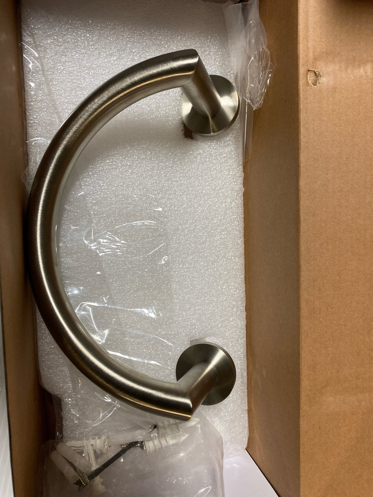 Newport Brass 36-09/15S Priya 2-1/2" Wall Mounted Towel Ring With Double Post Design - Satin Nickel