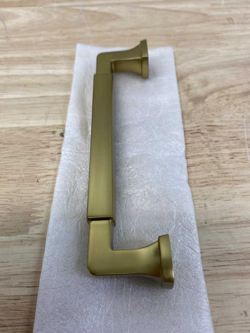 Amerock BP36888BBZ Stature 5-1/16 Inch Center to Center Handle Cabinet Pull - Golden Champagne