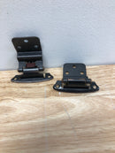 Hickory Hardware P243-OBH Partial Inset Traditional Cabinet Door Hinge with Self Closing Function (Package of 2) - Oil-Rubbed Bronze