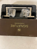 Signature Hardware 448340 Hibiscus Single Post Toilet Paper Holder