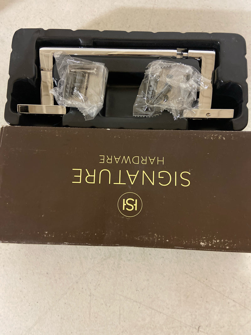 Signature Hardware 448340 Hibiscus Single Post Toilet Paper Holder