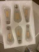Dewenwils HDST64A1 60-Watt Equivalent ST64 Dimmable Edison LED Light Bulb 2700K Warm White (6-Pack)