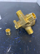 Delta Diverter Rough-In Valve for Delta 3 Function and 6 Function Diverter Trims