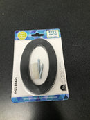 Architectural Mailboxes 3585DC-0 5 Inch Tall Solid Brass House Number '0' - Dark Aged Copper