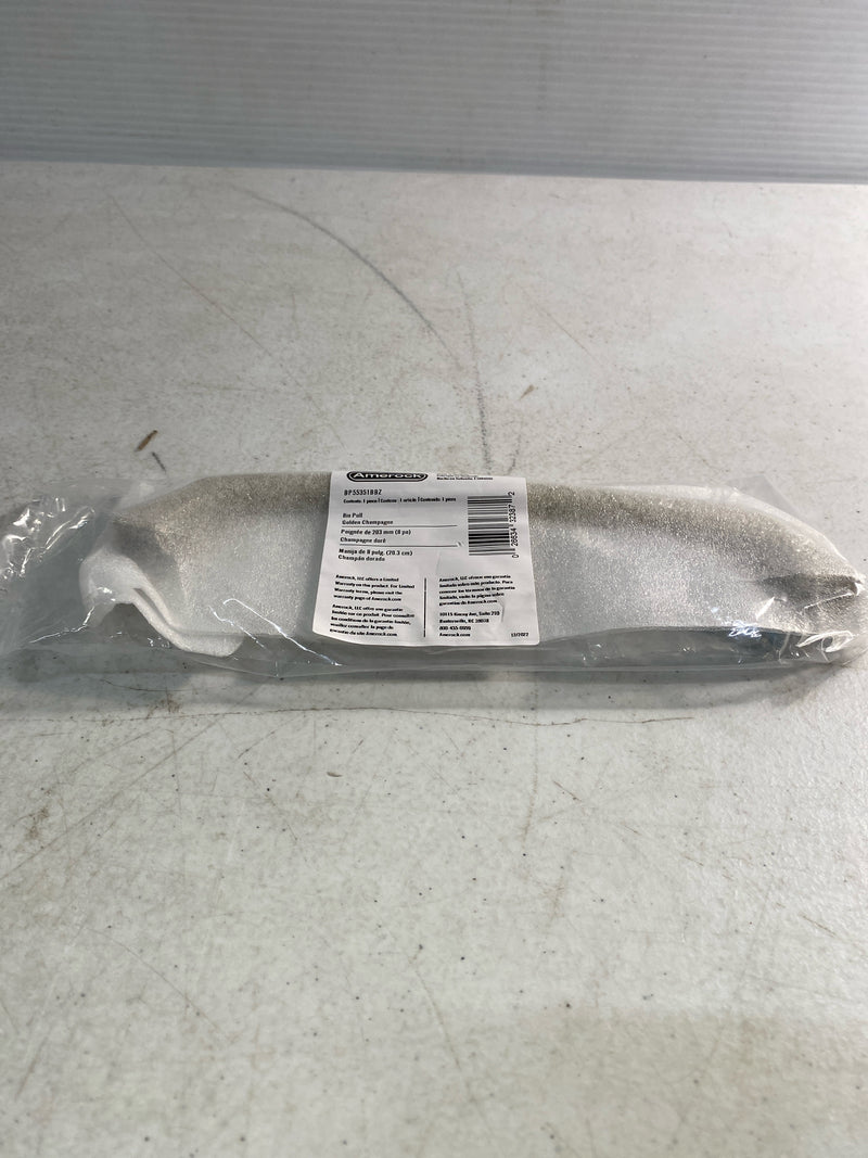 Amerock BP55351BBZ Revitalize 8 in. (203mm) Traditional Golden Champagne Arch Cabinet Pull