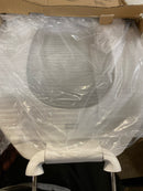 American Standard 5901100SS.020 Elongated Open-Front Toilet Seat with Matching Hinges - White