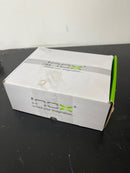 INOX RA105L472-10B Frankfurt Privacy Door Lever Set with 2-3/4 Inch Backset, RA Series Round Rose, and TL4 28 Degree Latch - Oil Rubbed Bronze