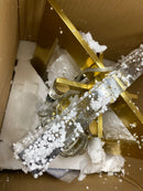 Hudson Valley Lighting 9312-AGB Wellington 4 Light 12" Wide Taper Candle Pendant - Aged Brass